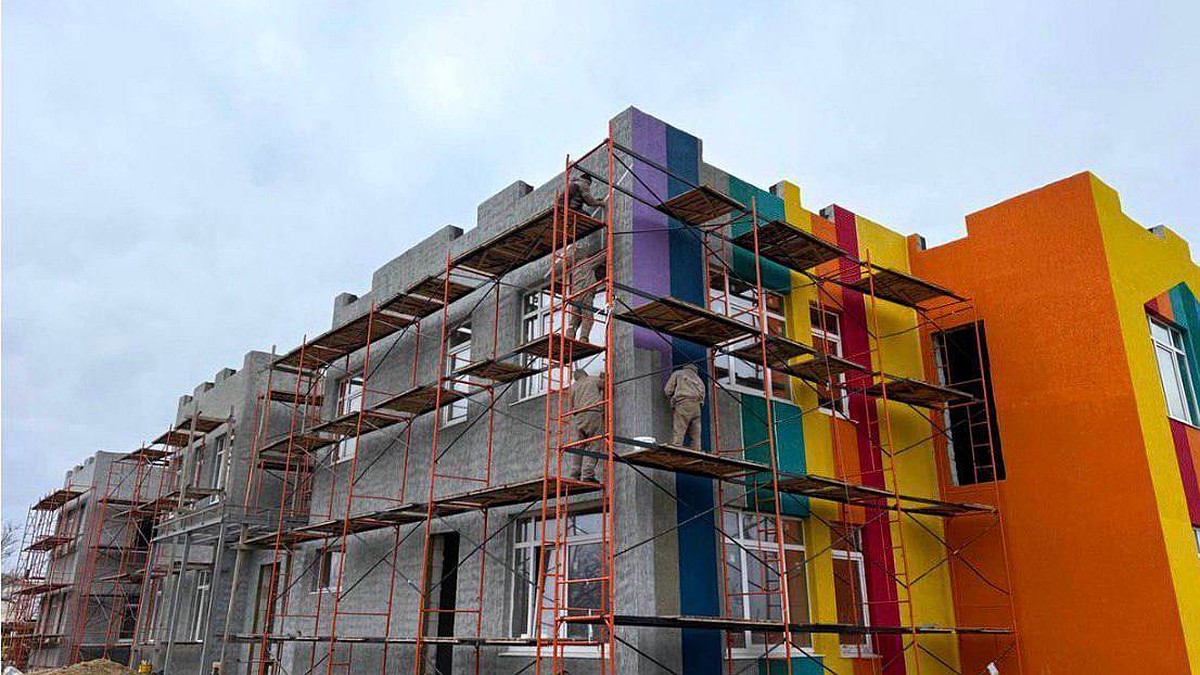 Детский сад в Джанкойском районе Крыма строят с отставанием от графика