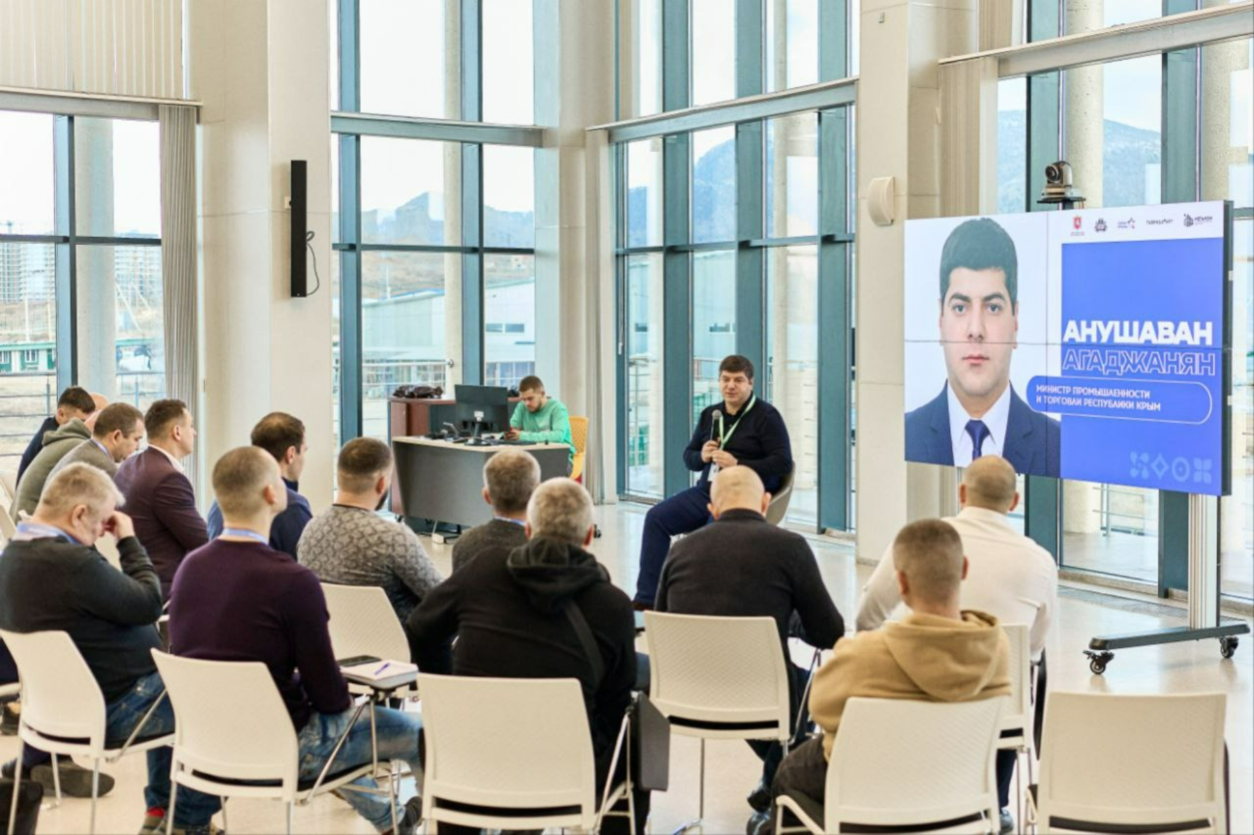 Анушаван Агаджанян выступил спикером образовательного модуля кадровой программы «Герои Крыма»