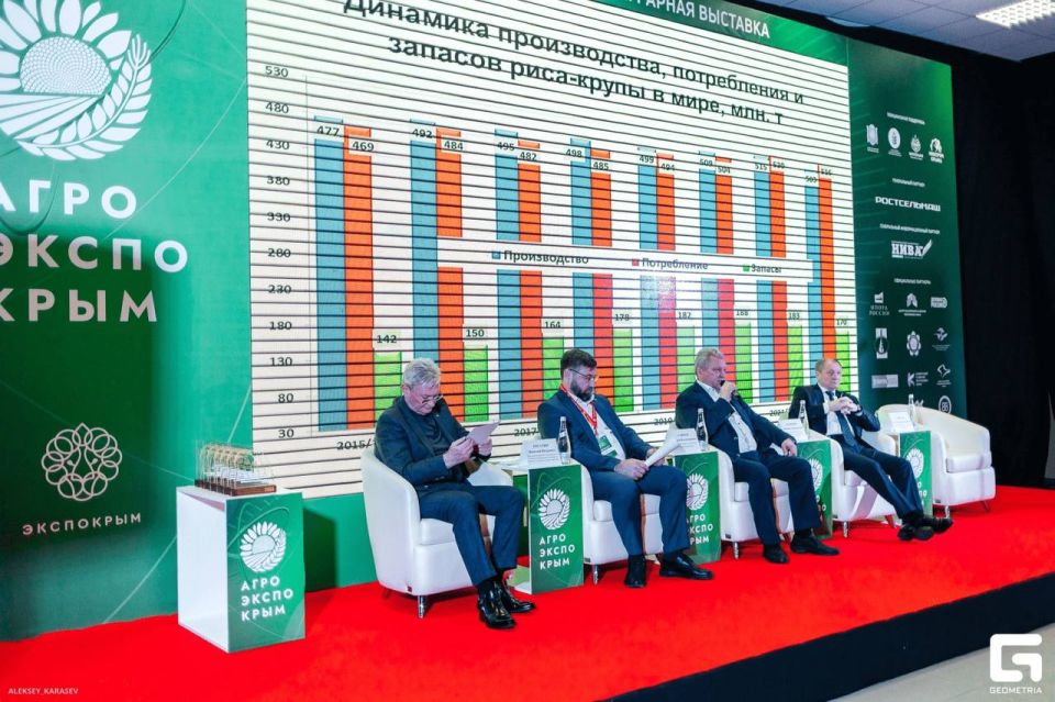 В Симферополе проходит XIV аграрная выставка «АгроЭкспоКрым»