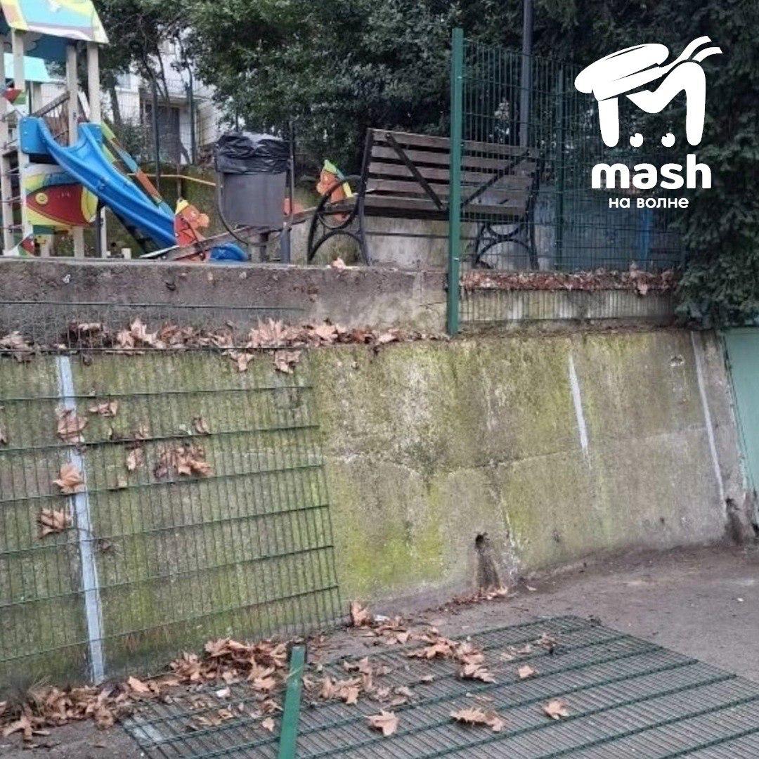 Ребёнок упал с двухметровой высоты на детской площадке в Ялте
