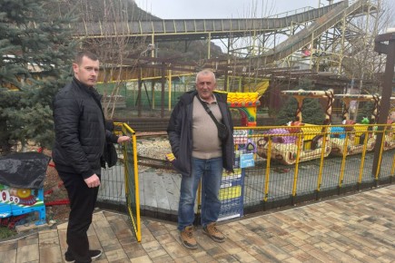 Проведение обязательного профилактического визита в отношении эксплуатанта аттракционов, расположенных на территории парка развлечений «Ишачок»