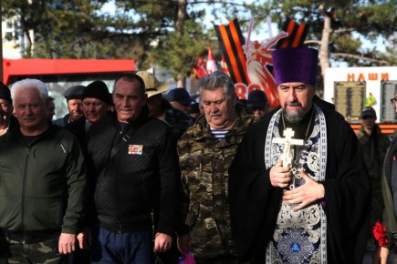 В Бахчисарае прошёл митинг, посвящённый Дню памяти воинов-интернационалистов