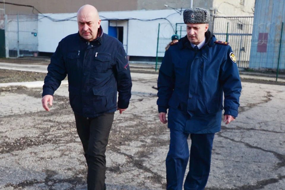 Михаил Назаров: В рамках рабочей поездки посетил исправительное учреждение № 1, которое входит в структуру УФСИН России по Республике Крым и Севастополю