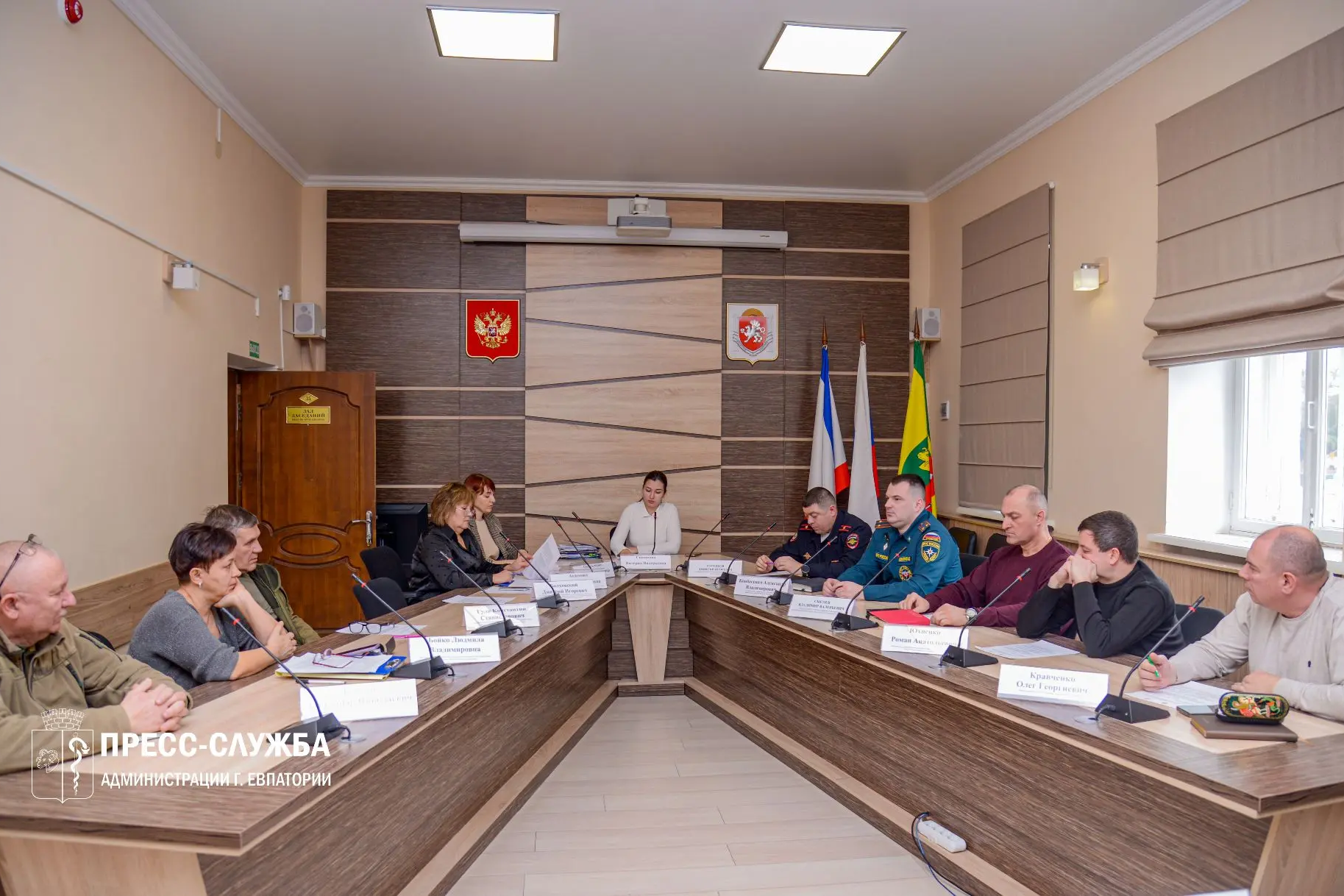 В Евпатории обсудили сотрудничество с казачьими обществами