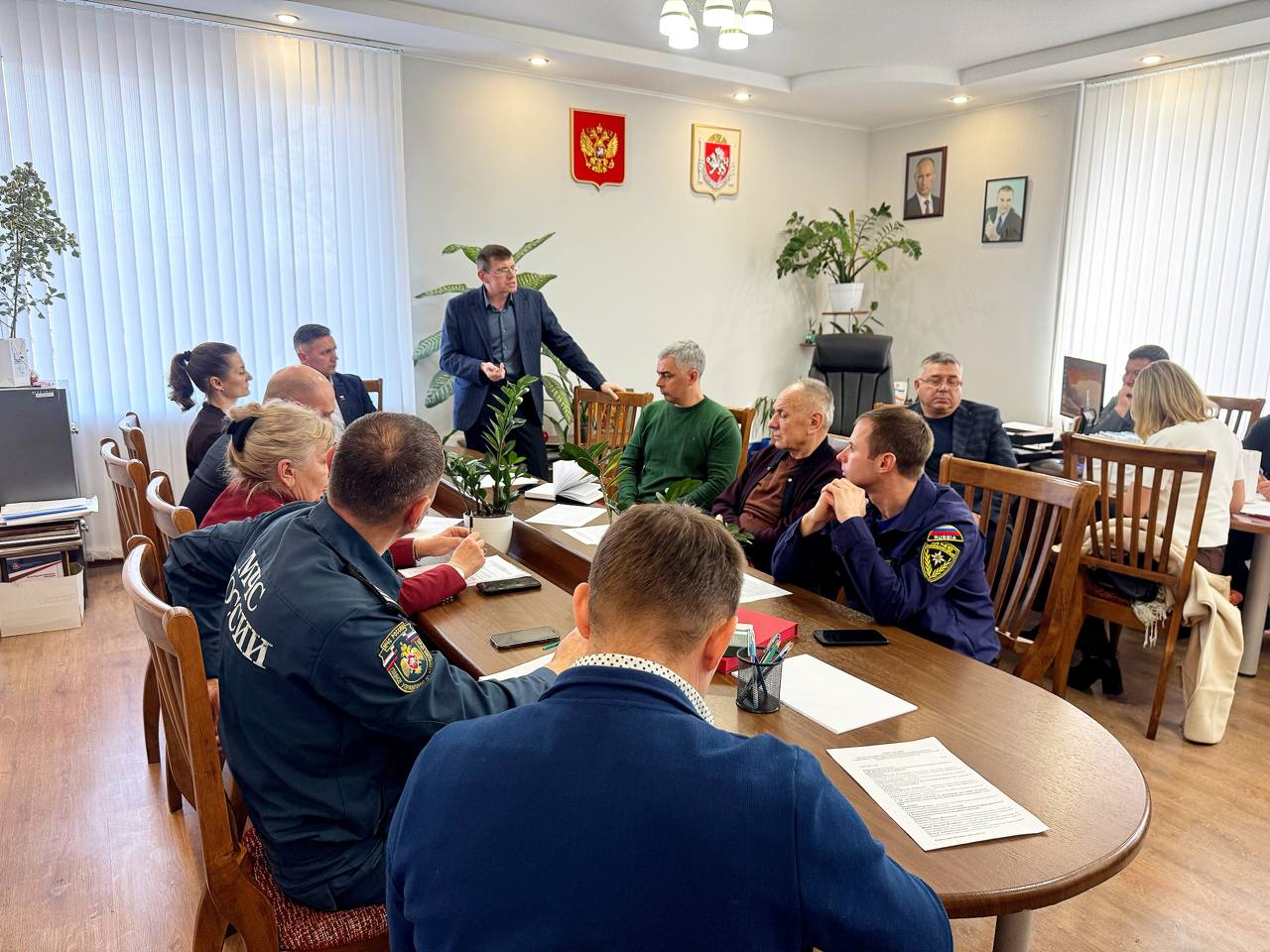 Александр Дудинов: Провел рабочее совещание по подготовке пляжных территорий Черноморского района к новому сезону Александр Дудинов: Провел рабочее совещание по подготовке пляжных территорий Черноморского района к новому сезону