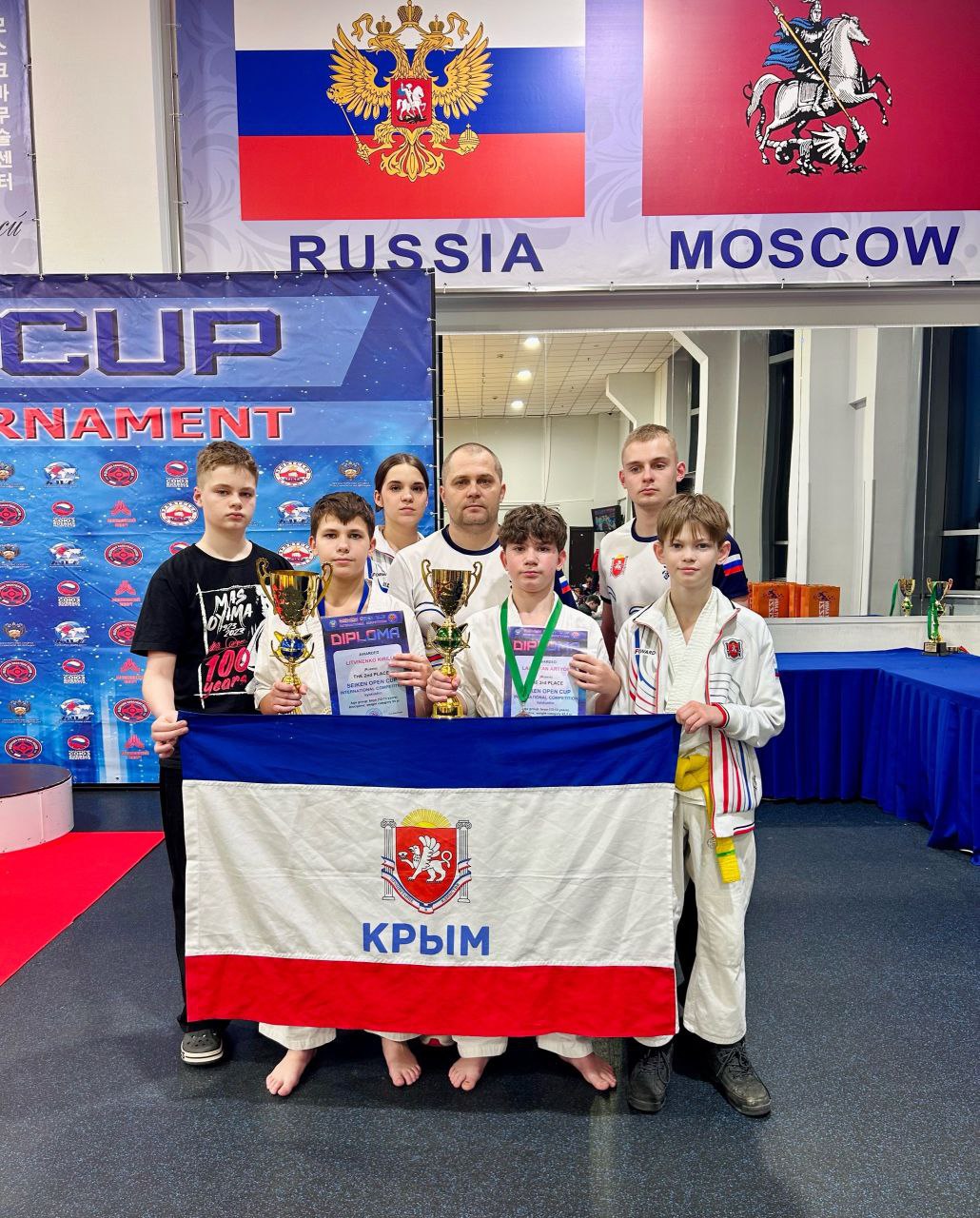 Крымские спортсмены стали призёрами Международных соревнований по киокушин «Открытый Кубок Сейкен»