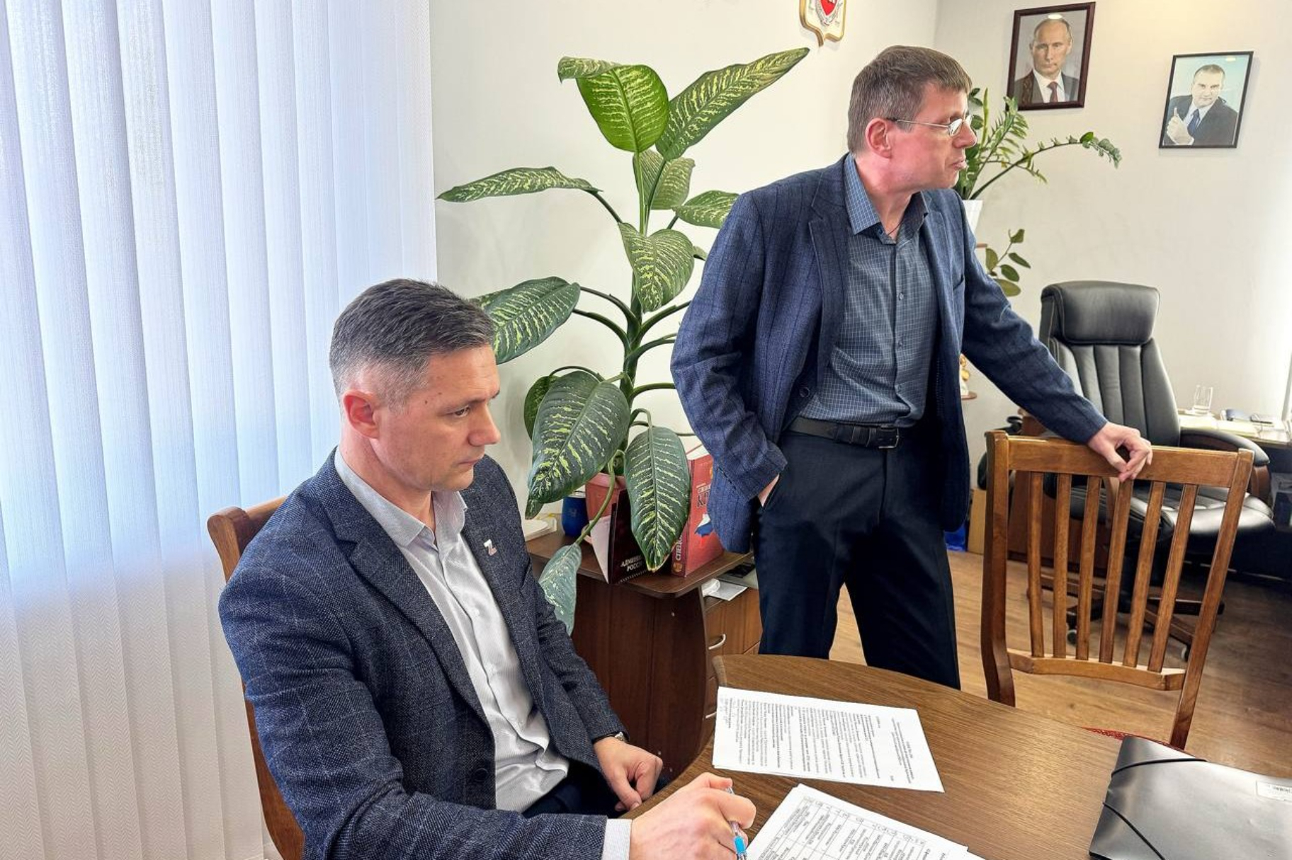 Александр Дудинов: Провел рабочее совещание по подготовке пляжных территорий Черноморского района к новому сезону