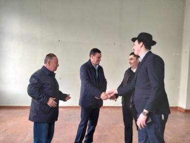 Григорий Рикман принял участие в рабочем визите председателя Госкомнаца Крыма в Талмуд Тору