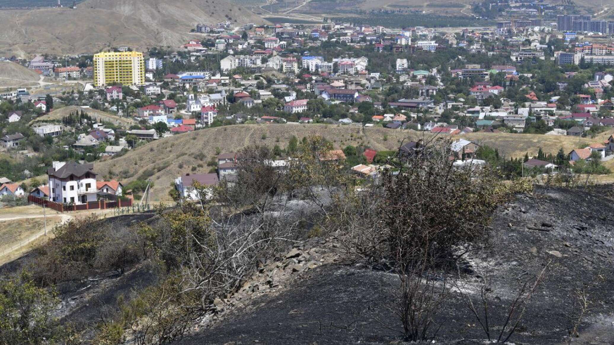 Угроза лесных пожаров: в Крыму расширили список населенных пунктов