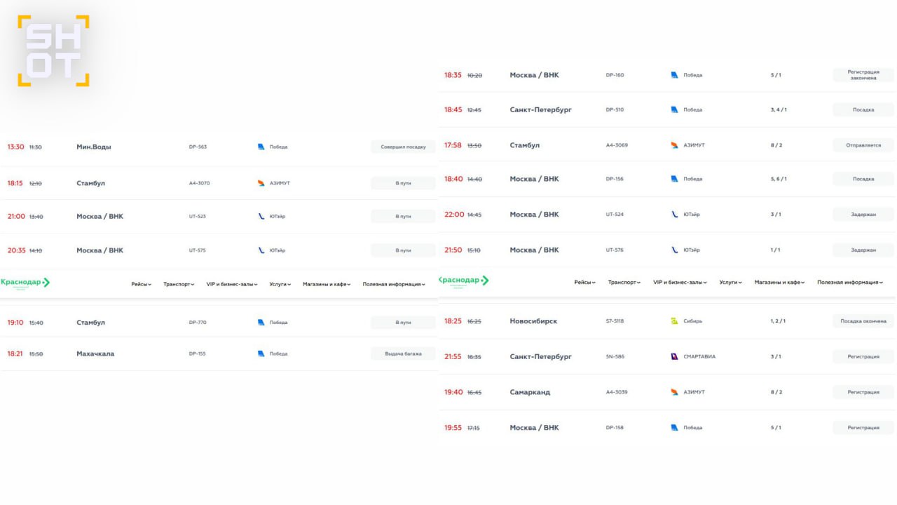 Более 100 рейсов задержано и отменено в Краснодарском крае на фоне угрозы атаки БПЛА Более 100 рейсов задержано и отменено в Краснодарском крае на фоне угрозы атаки БПЛА