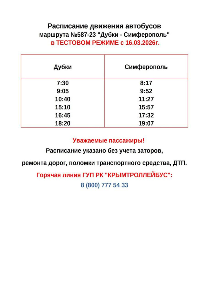 Между Симферополем и пригородом запустили новый автобусный маршрут: расписание