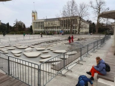 Ялта готовится к сезону фонтанов