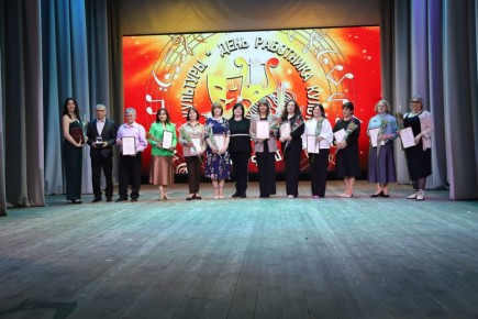 Состоялся праздничный концерт, посвященный профессиональному празднику — Дню работника культуры
