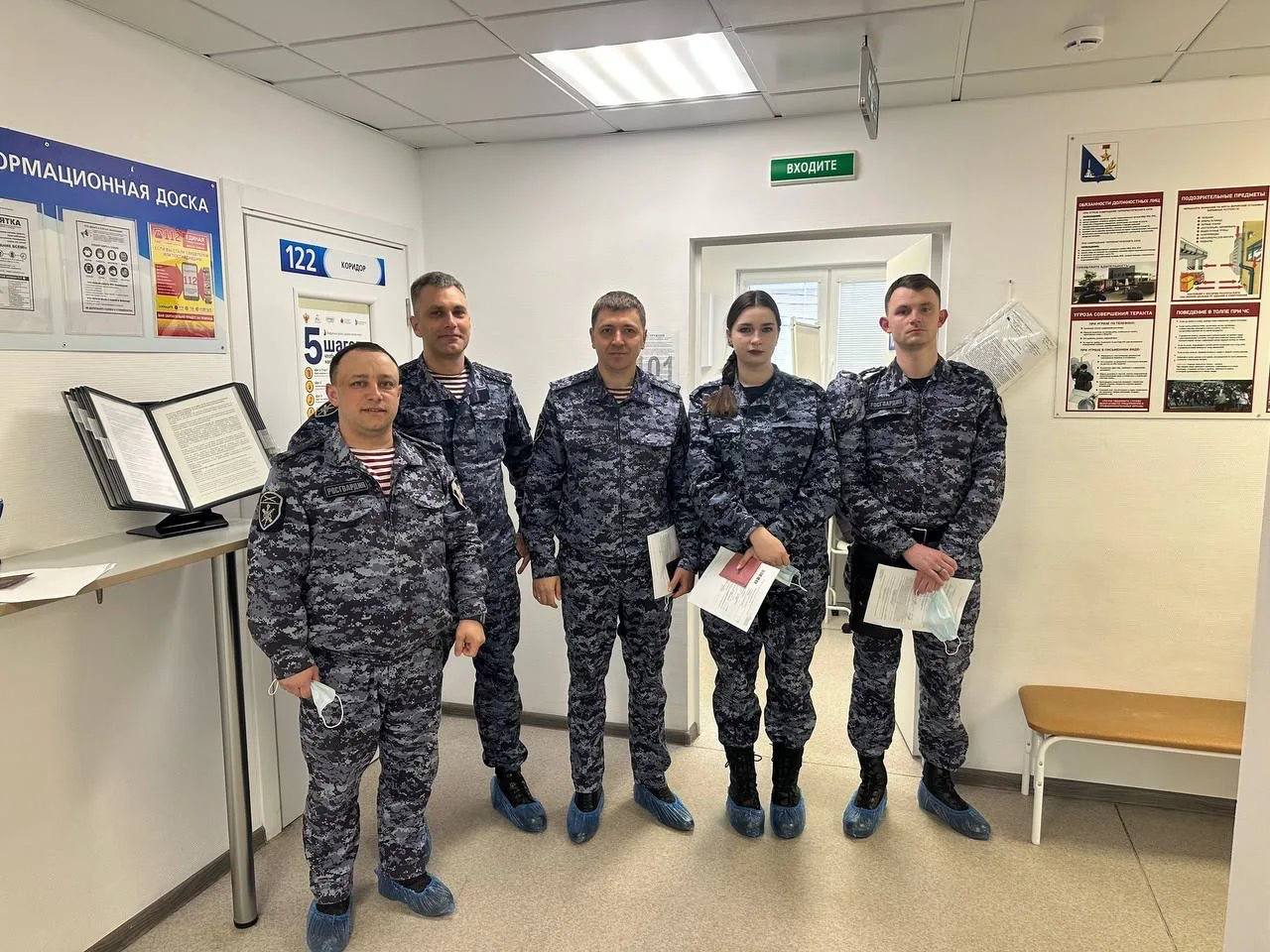 Росгвардейцы сдали кровь для медучреждений Севастополя Росгвардейцы сдали кровь для медучреждений Севастополя