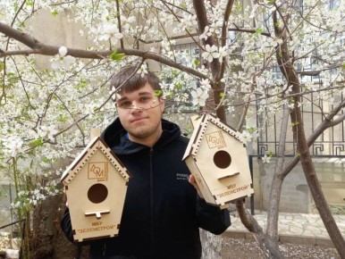 Кот Мостик: В Большой Ялте к 1 апреля появятся порядка 30 домиков для птиц!