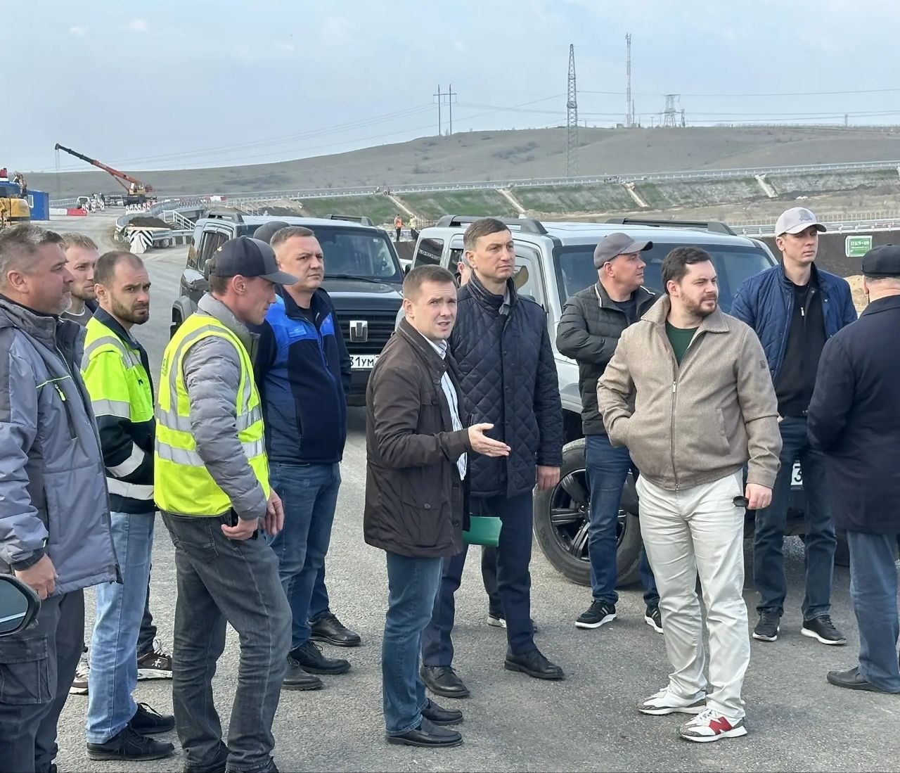 Готовность первого этапа дороги к Судаку превысила 78%