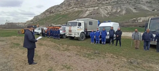 Проверка боеготовности: в Севастополе отработали действия служб при угрозе паводков