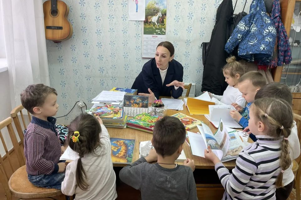 В Новоандреевке дали старт Всероссийской неделе детской книги