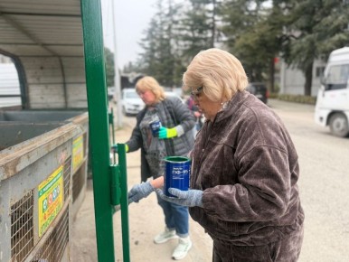 Галина Огнёва: Сегодня приняла участие в общегородском субботнике