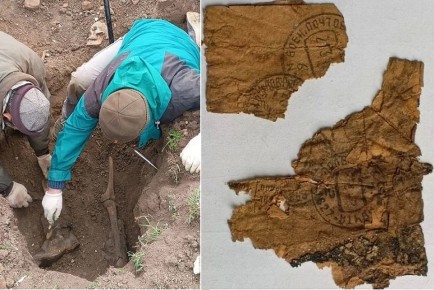 В Крыму нашли останки кубанского казака с письмом в кармане