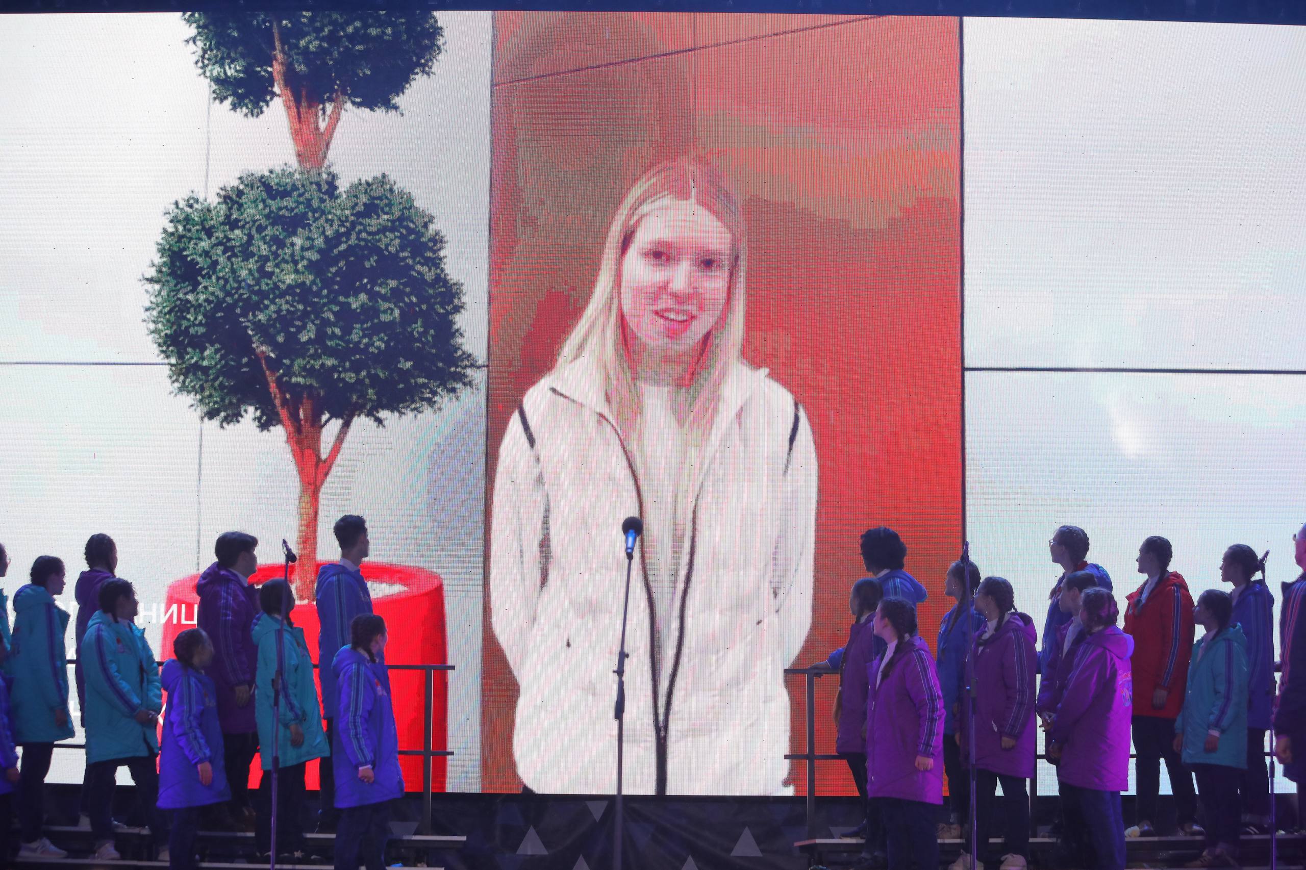 Акцию солидарности с российскими спортсменами, завоевавшими 12 медалей на Паралимпийских играх — 2026, провели в «Артеке» Акцию солидарности с российскими спортсменами, завоевавшими 12 медалей на Паралимпийских играх — 2026, провели в «Артеке»