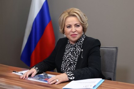 Владимир Константинов: Поздравляю с днём рождения Председателя Совета Федерации Федерального Собрания Российской Федерации Валентину Ивановну Матвиенко!