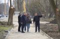 Олег Каторгин проинспектировал ход благоустройства в районе остановки «Фабрика?кухня»