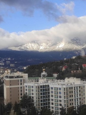 На Ай-Петри выпал снег