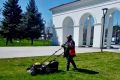 Чистота в парках и скверах Симферополя: работа в штатном режиме