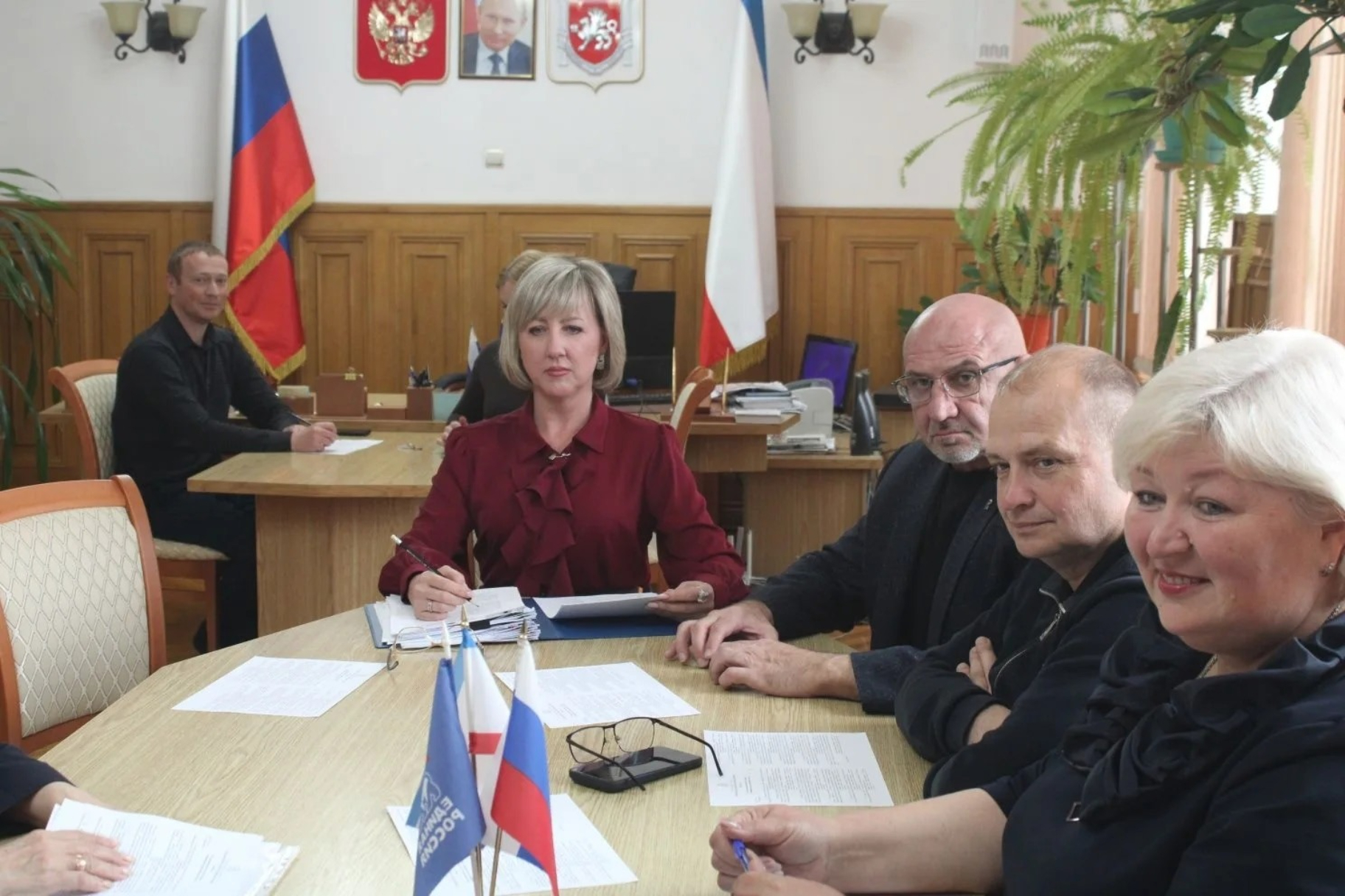 В Симферопольском районном совете состоялись заседания президиума и постоянных комиссий