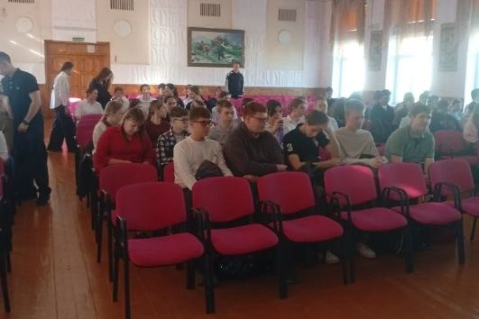 Урок мужества и безопасности в феодосийской школе №17