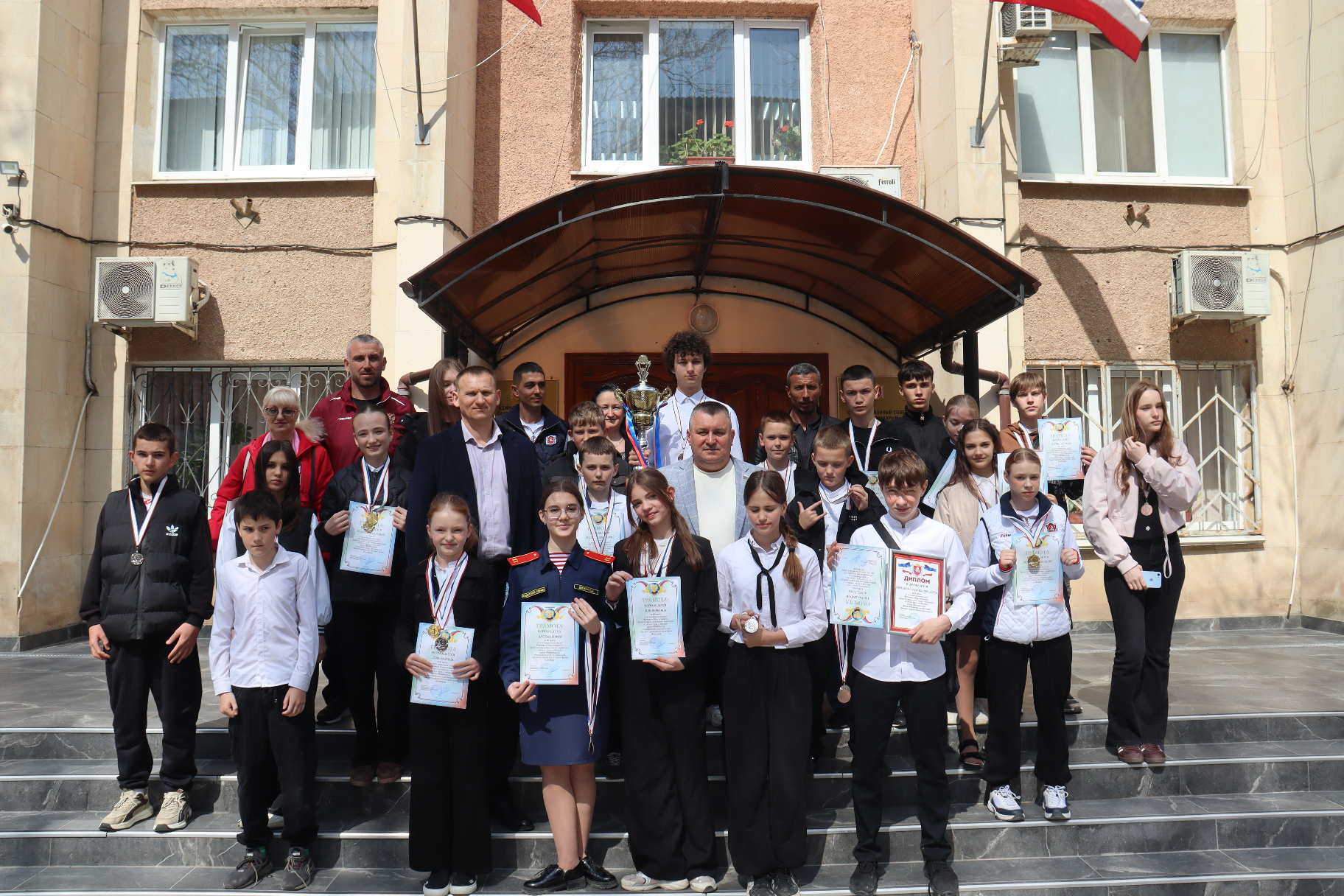 Состоялось торжественное награждение победителей Фестиваля ВФСК ГТО среди обучающихся школ района