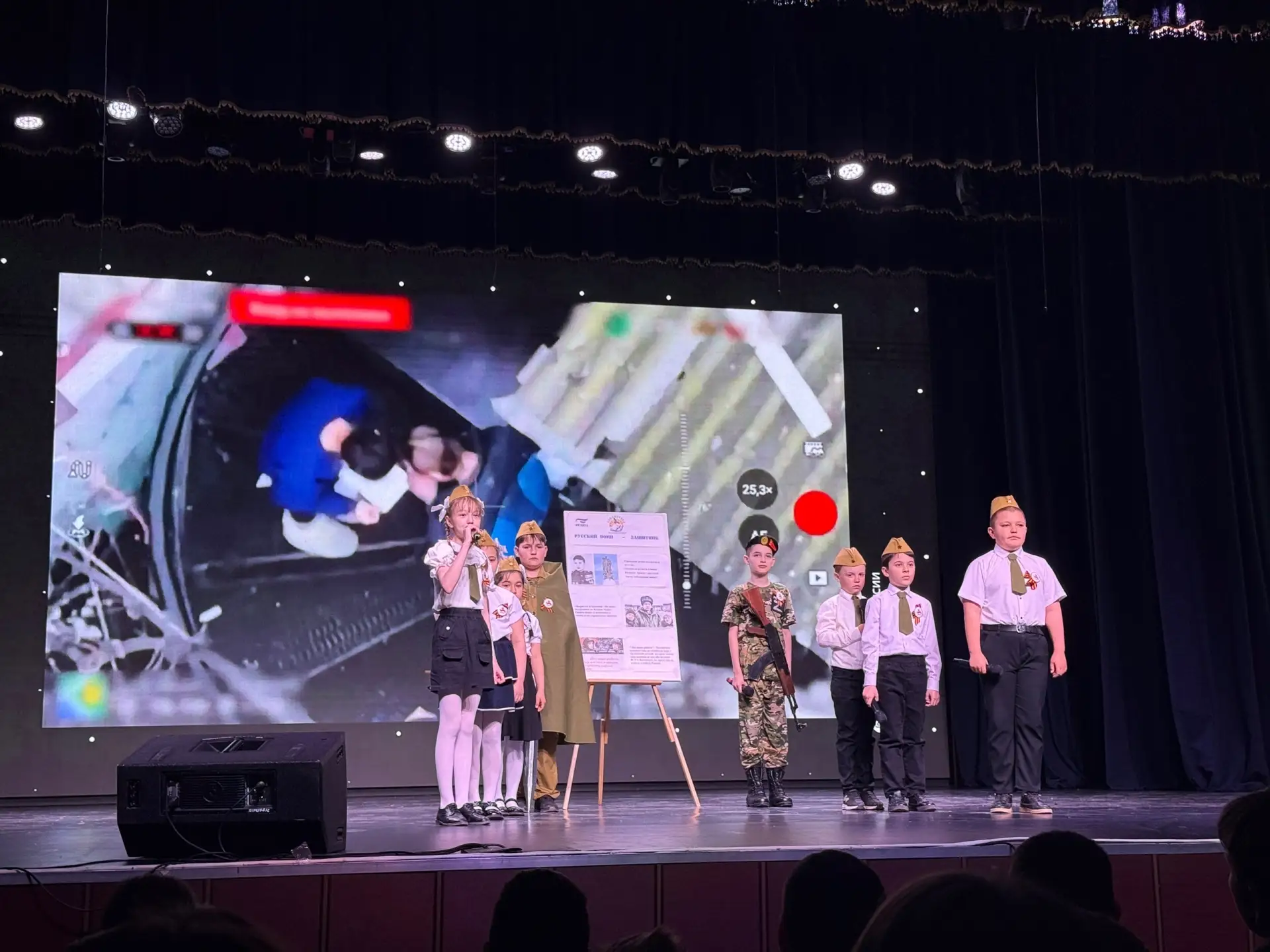 В Красногвардейском районе прошёл полуфинал конкурса «Мы – наследники Победы»