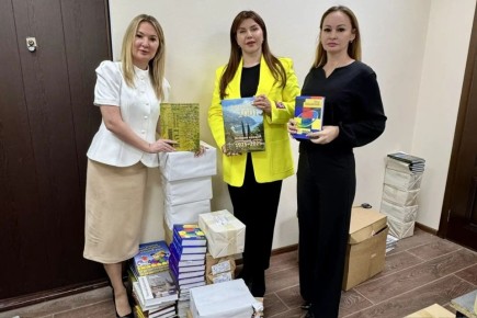 Мининформ Крыма принял участие в патриотической акции в рамках Года единства народов России