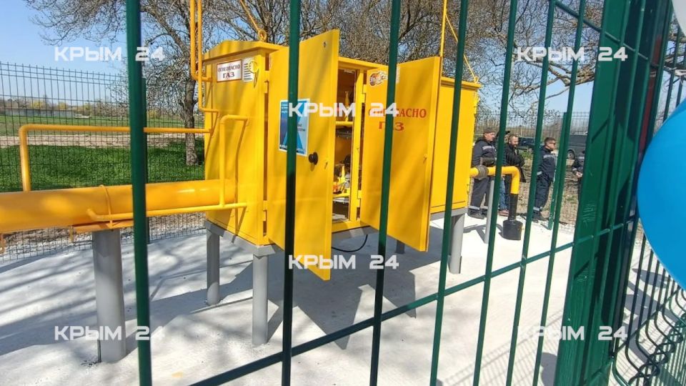 В Нижнегорском районе торжественно запустили газ В Нижнегорском районе торжественно запустили газ