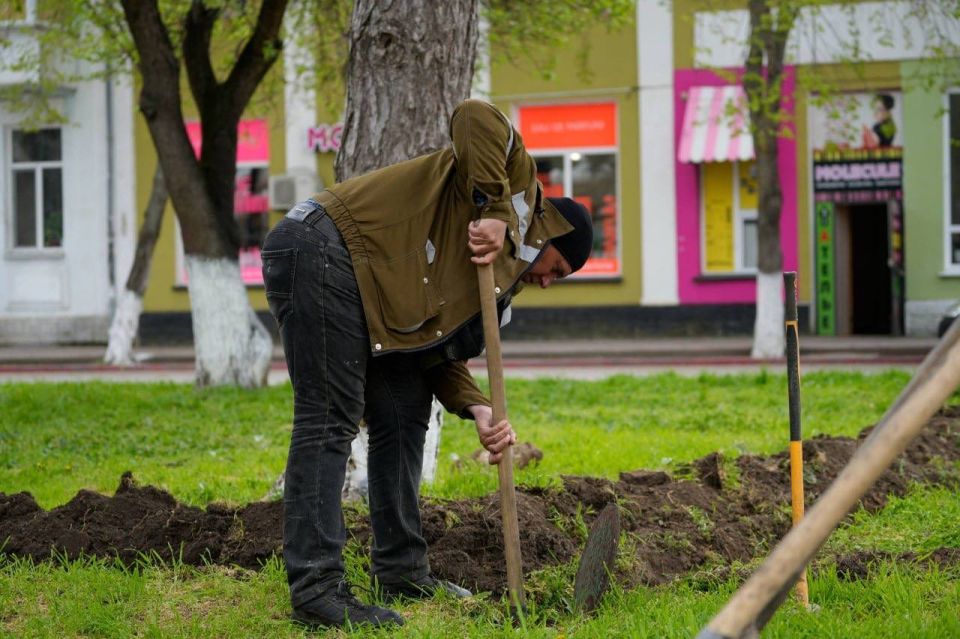 В сквере Дубинина стартовали работы по установке системы автополива В сквере Дубинина стартовали работы по установке системы автополива