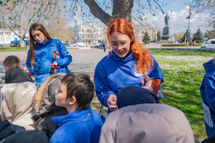 Стартовала Международная акция «Георгиевская ленточка» Стартовала Международная акция «Георгиевская ленточка»