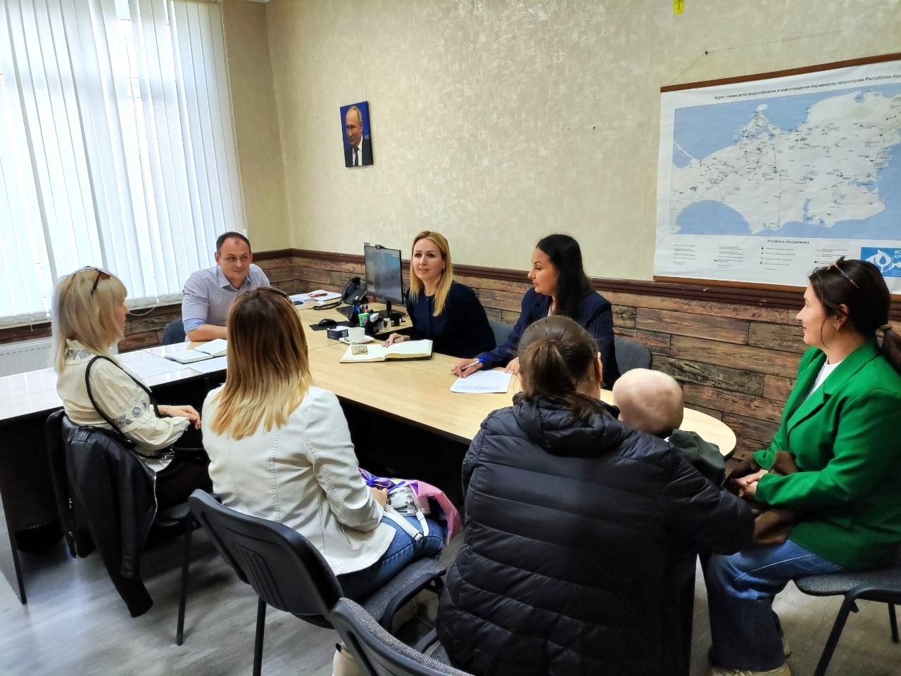 Вода Крыма: Итоги выездного приема граждан в пгт Ленино Вода Крыма: Итоги выездного приема граждан в пгт Ленино