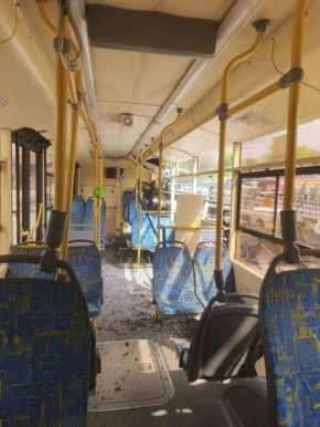 Последствия аварии с троллейбусом и грузовиком в Симферополе