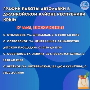 Министерство промышленности и торговли Республики Крым продолжает работу над решением вопроса по доставке продуктов питания в отдалённые сёла Республики Крым посредством автолавок