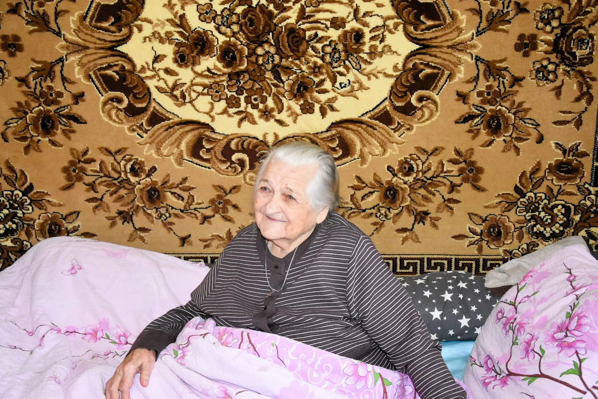 Ветеран труда из Бахчисарая встретила 92-й день рождения