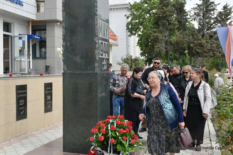 Кирилл Чебышев: В Судаке состоялись траурное мероприятие, посвящённое Дню памяти жертв депортации народов Крыма Кирилл Чебышев: В Судаке состоялись траурное мероприятие, посвящённое Дню памяти жертв депортации народов Крыма