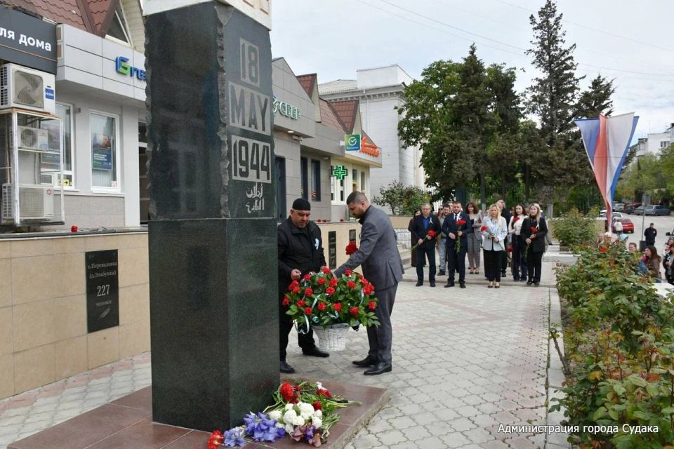 Кирилл Чебышев: В Судаке состоялись траурное мероприятие, посвящённое Дню памяти жертв депортации народов Крыма Кирилл Чебышев: В Судаке состоялись траурное мероприятие, посвящённое Дню памяти жертв депортации народов Крыма