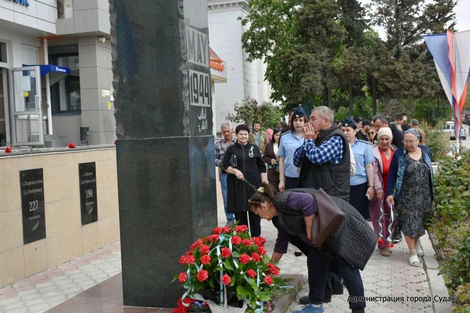 Кирилл Чебышев: В Судаке состоялись траурное мероприятие, посвящённое Дню памяти жертв депортации народов Крыма Кирилл Чебышев: В Судаке состоялись траурное мероприятие, посвящённое Дню памяти жертв депортации народов Крыма