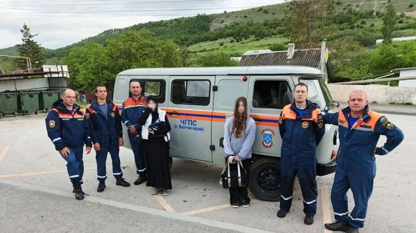 В Крыму две девочки заблудились в лесу