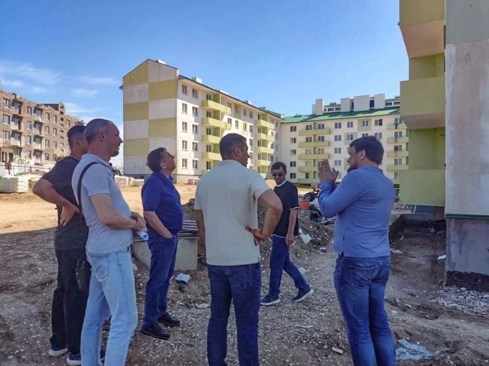 В Гвардейском под Симферополем до конца года планируют завершить строительство двух 160-квартирных домов для реабилитированных народов