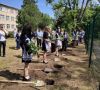 В Сакском районе заложили памятный сквер учителю