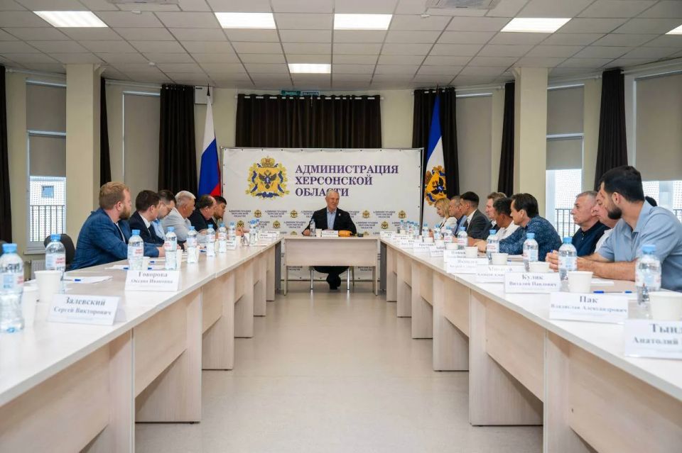 Владимир Сальдо: Провёл встречу предпринимателями региона Владимир Сальдо: Провёл встречу предпринимателями региона
