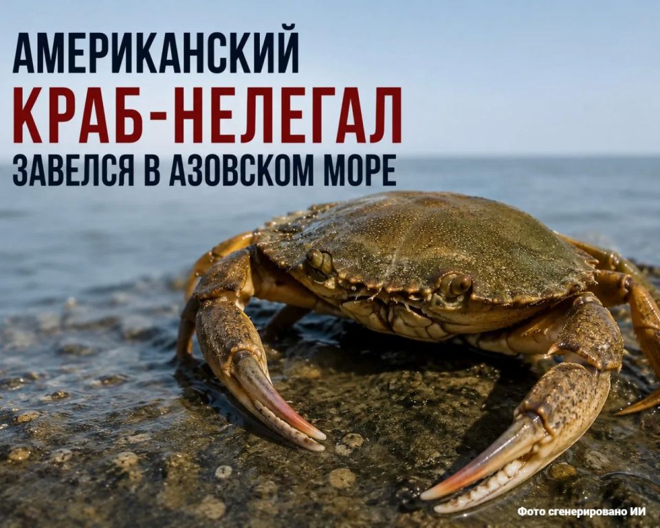 Покоряет новые просторы: американский краб-нелегал завелся в Азовском море