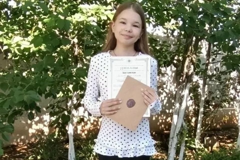 Юная победительница
